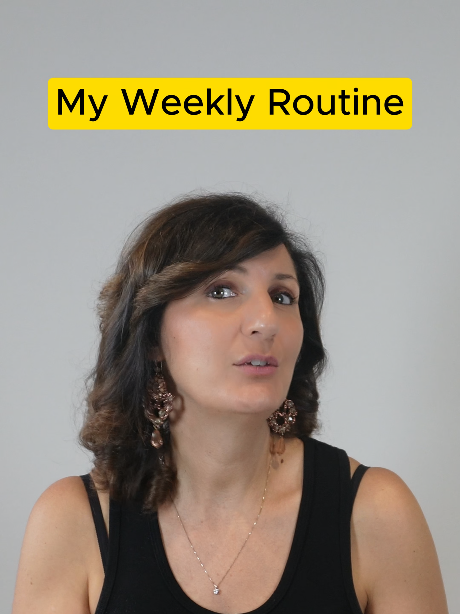 🎧 Slow English Listening: My Weekly Schedule