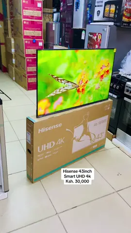 Hisense 43inch Smart UHD 4k #Hisense #hisense43inch #fyp #yuniselectronicskenya #electronicskenya #electronics #nairobitiktokers🇰🇪 #smartvidaa #ii #Hisensesmartvidaa #kenya