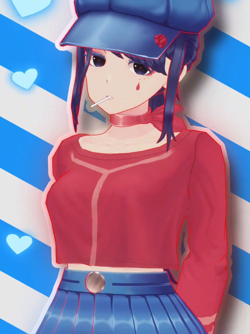 Cappie 🧢❤️lắc  #cappie #mita #kindmita #miside #animationmita 