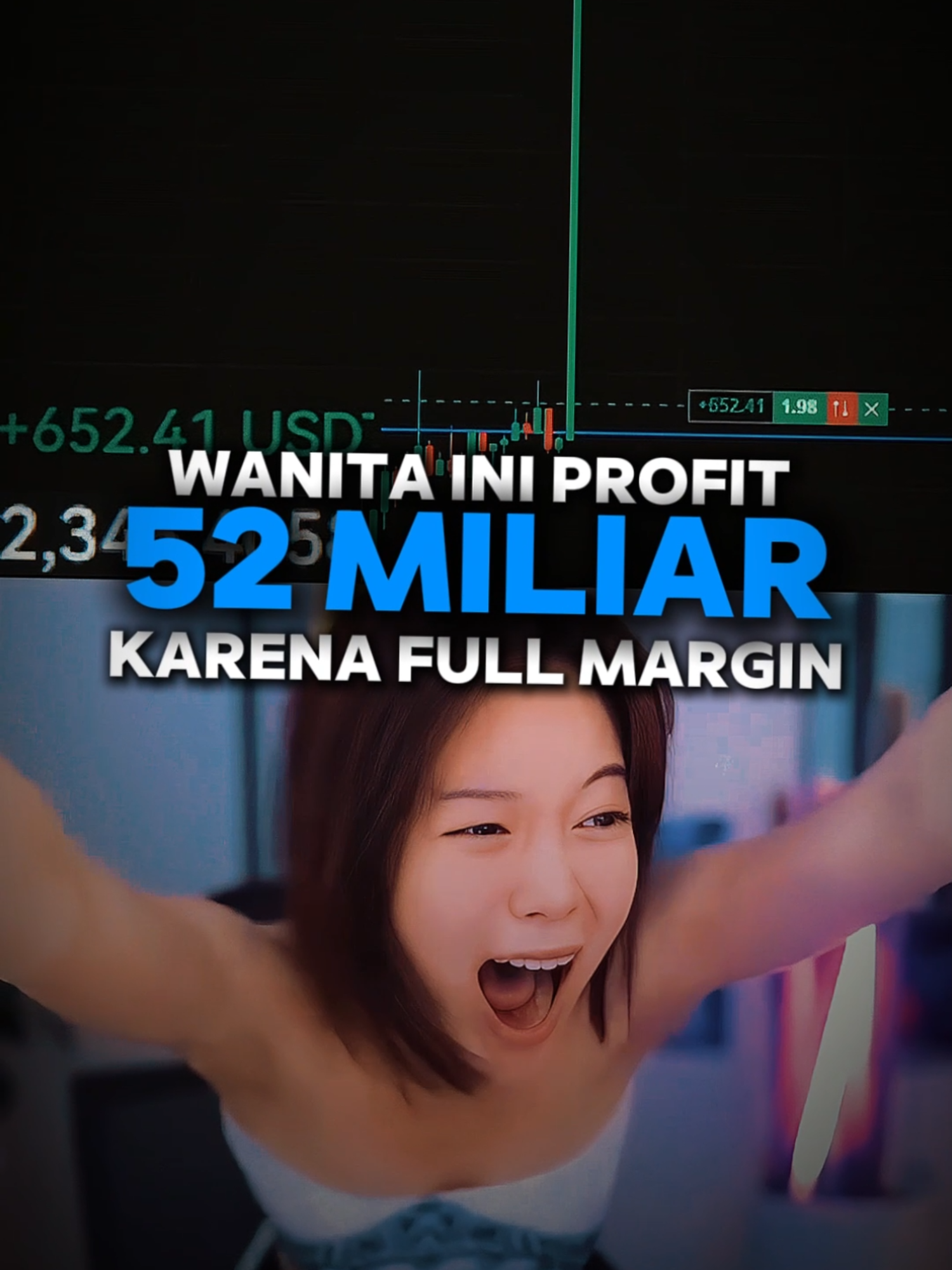 Wanita ini profit 52M karena full margin di kripto #sulianto #nagake10 #kripto #kriptoindonesia #crypto #cryptocurrency