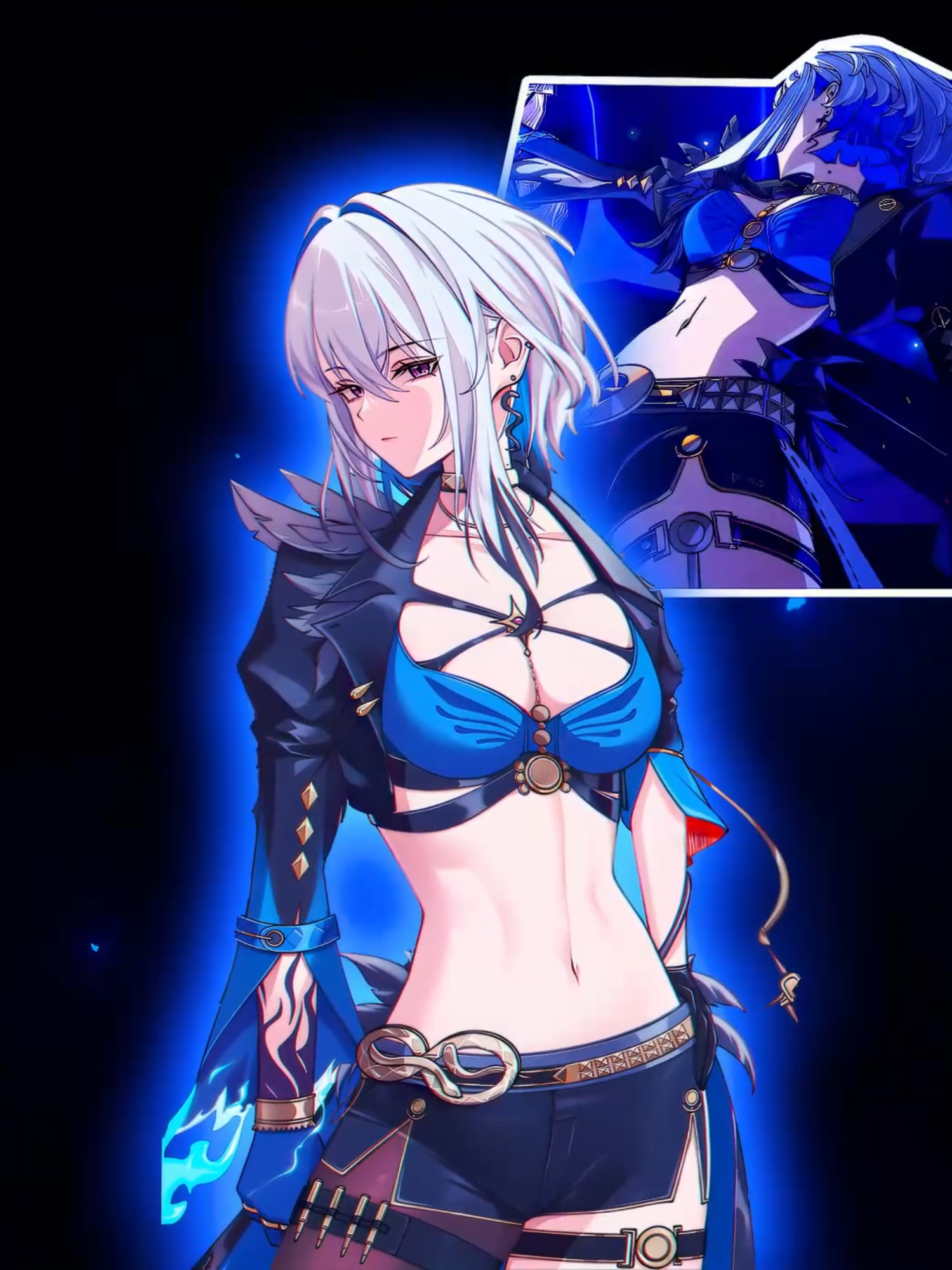Her accent😳 | ib: @neralter.fx | art: @uriuritei on X #wutheringwaves #wuwa #wuwacreator #wuwacontest26 #galbrena #bakerysqd