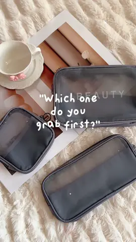 Why buy single bag when you can have the whole collection 😍✨ #pouch #pouchmakeup #makeuppouch #organize #organization 