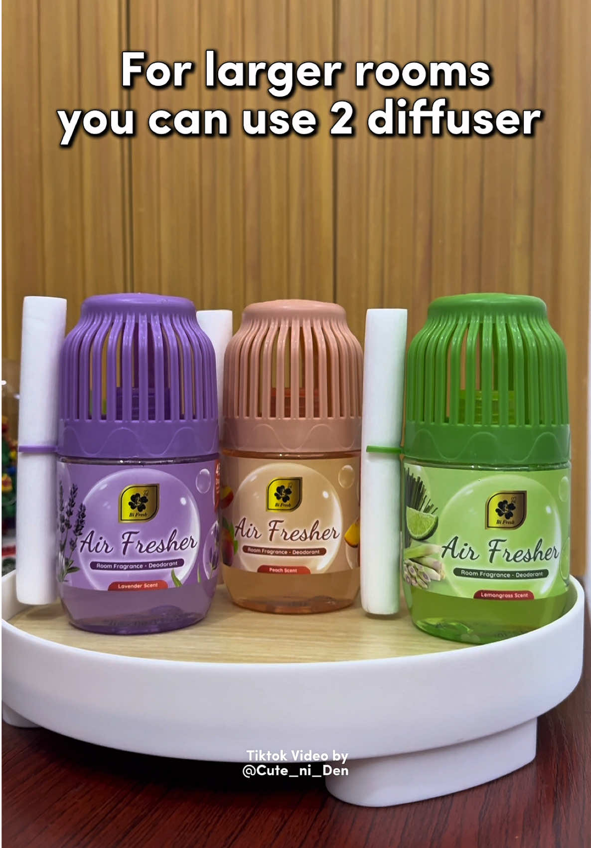 Alam mo 'yung feeling na kahit anong room pasukan mo, laging mabango, relaxing, at parang bagong linis?  Ganyan 'yung na discover ko - isang diffuser lang, buong area fresh na for 2 months!  #Bifresh #Airfreshener #DiffuserScent 