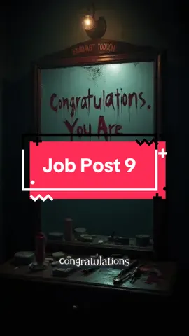 Congratulations You’ve been Hired | #horrorstory #scaryjobs #creepypastas #tiktokhorror #postsurvivalhorror 