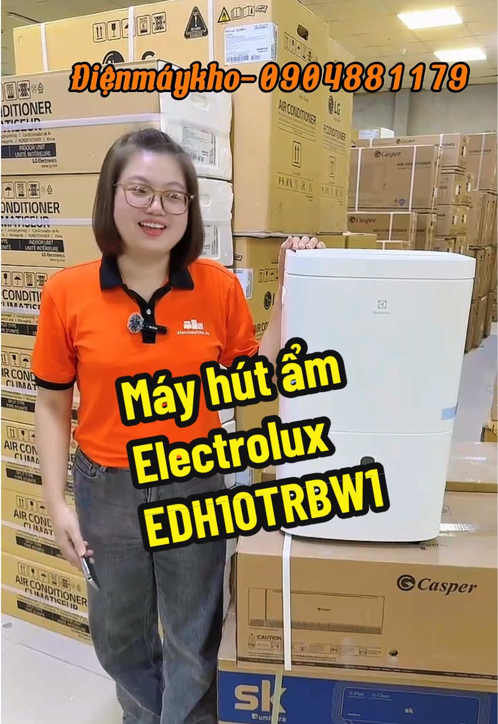 Máy hút ẩm Electrolux EDH10TRBW1 #DienMayKho #dienmaygiare #sale #MuaSamThongMinh #hutamelectrolux 