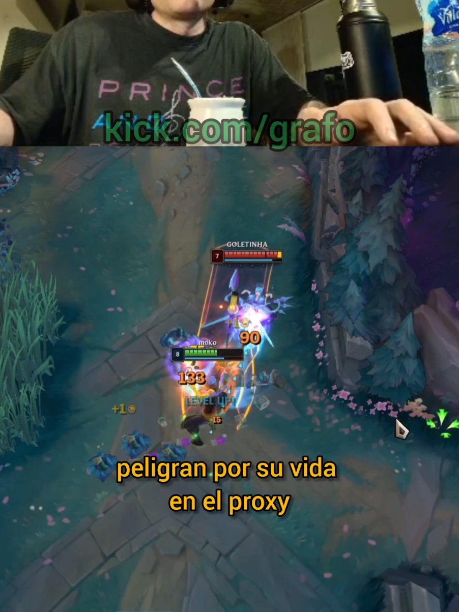 ESCAPADITA🤠 #grafo #clips #kick #streamer #leagueoflegends 