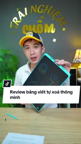Review bảng thông minh viết tự xoá #bangtuxoathongminh #xuhuong #chomtrainghiem 