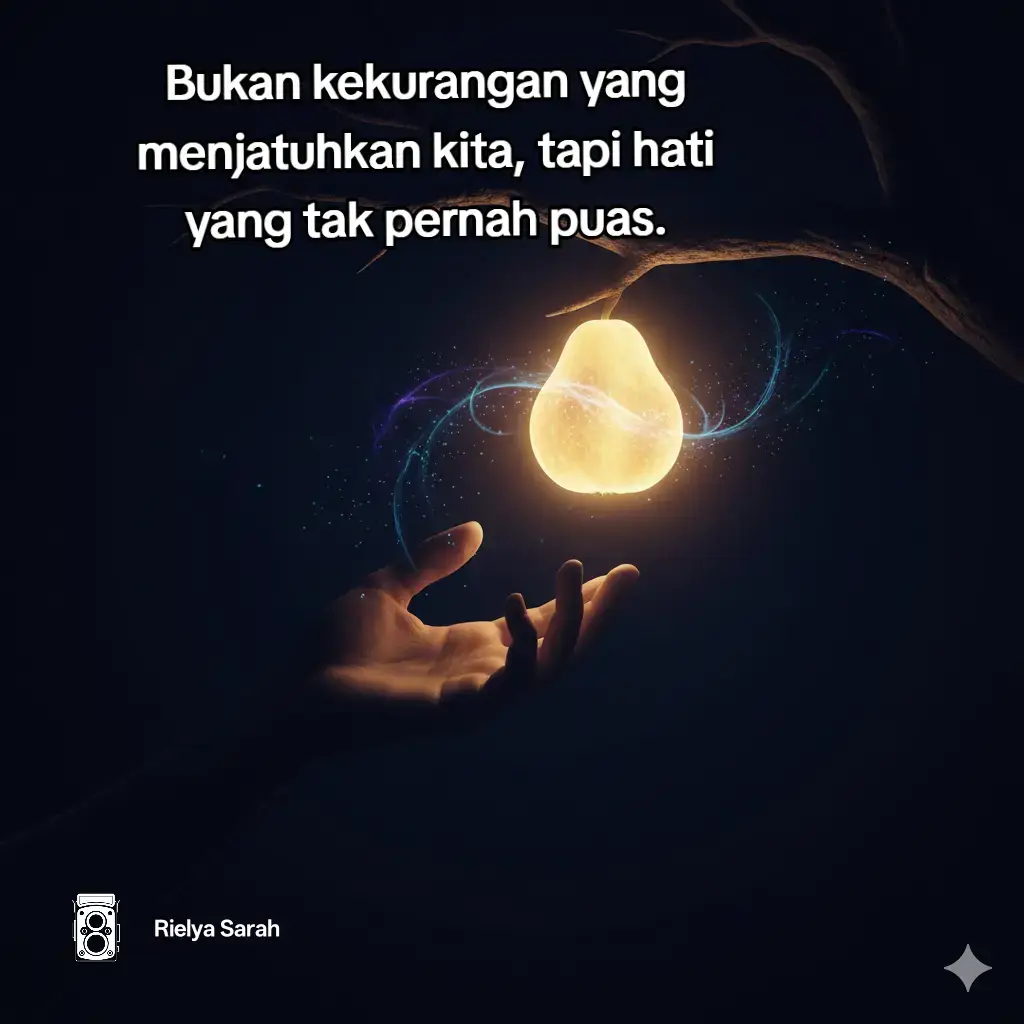 Adam dan Hawa hidup di Eden,  taman yang sempurna.  Mereka memiliki segalanya,  keindahan, kelimpahan, bahkan hadirat Allah sendiri.  Namun, justru di tengah kelimpahan itu, mereka masih merasa ada yang “kurang”.  Ular berbisik, menanamkan keraguan: “Bukankah kamu akan menjadi seperti Allah?” Dan keinginan itu tumbuh, sampai akhirnya tangan Hawa terulur pada buah terlarang. Bukankah ini gambaran kita hari ini?  Kita punya rumah, tetapi menginginkan yang lebih besar.  Punya pekerjaan, tapi merasa tidak cukup bergengsi.  Punya pasangan, tapi hati melirik yang lain. Media sosial menambah haus kita membandingkan hidup dengan layar orang lain, lalu merasa kosong.  Padahal sesungguhnya kita tidak jatuh karena kekurangan, melainkan karena tidak pernah puas dengan yang sudah ada. Rasa tidak puas membuat kita melupakan  janji Tuhan, menganggap berkat-Nya  biasa saja.  Kita mencari lebih, lebih, dan lebih lagi… sampai akhirnya kehilangan yang terpenting: kedamaian, kesederhanaan, dan keintiman dengan Allah. Hari ini, mari berhenti sejenak.  Alih-alih terus berkata “kalau saja aku punya…”, belajarlah berkata, “Tuhan, apa yang Kau berikan cukup bagiku.”  Sebab rahasia kebahagiaan bukanlah  memiliki segalanya, tetapi menyadari bahwa  di dalam Kristus, kita sudah memiliki yang terutama. 🌿 “Hendaklah hidupmu bebas dari cinta uang, dan cukupkanlah dirimu dengan apa yang ada padamu. Karena Allah telah berfirman: Aku sekali-kali tidak akan membiarkan engkau.” (Ibr. 13:5). #bersyukur #akuinginberdampak  #renunganhariankristen #imankristen #dosa 
