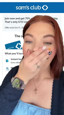 If you don’t have a Sam’s Club overshot now is the time to get one! Check out the link in my B!0 to score!! #samsclub #samsclubscanandgo #samsclubfinds #moneysavingtips #budgetingtips 