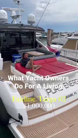 His Daddy Invented Viagra! What Yacht Owners Do For a Living
