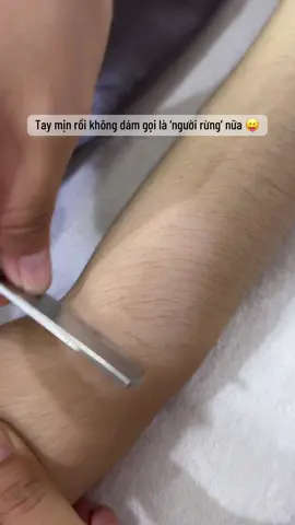 Không có con gái xấu, chỉ có con gái chưa triệt lông tay 💃#lamdepmoingay❤❤ #Trietlongvinhvien #congnghetrietlongdaulanh #SayByeViolong #trietlonghanbang 