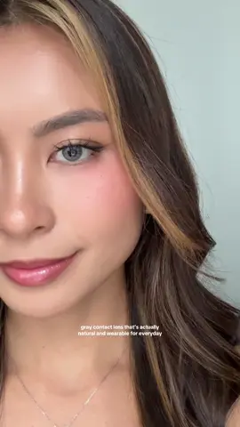 gray lenses that doesn’t make you look like a sNAKEEEE >>> #contactlens #graycontacts #midroo