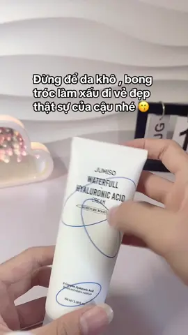 Chời ơi ta nói kem dưỡng Jumiso dùng ta nói he da nó mướt rượt à , sờ đã 🫶 #skincare #kemduongam #jumiso #fyp #viral 