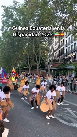 Guinea Ecuatorial en la Hispanidad 2025 en Madrid 🇬🇶🇪🇸  Nuestros hermanos y hermanas. Multiculturalismo. Representación. Diversidad. Igualdad.