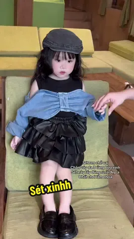 Sét này ăn tơi lắm nhoa các momm oiii🤭#xuhuong #thoitrangtreem #thoitrangbegai #setxinhchobe #setxinhchobegai 