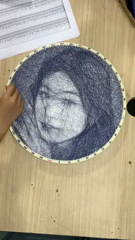 20/10 tự tay làm tranh chỉ tặng người yêu thương của bạn ! #stringart #tranhchidinhchandung #stringartm #quàtặng #tranhchisohoa 