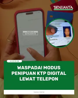 Dinas Kependudukan dan Pencatatan Sipil (Disdukcapil) Kota Tarakan mengimbau masyarakat agar waspada terhadap maraknya modus penipuan yang mengatasnamakan petugas Dukcapil, dengan dalih pembaruan atau aktivasi KTP digital melalui telepon. Kepala Disdukcapil Kota Tarakan, Hery Purwono, S.STP., menjelaskan belakangan ini marak modus penipuan yang mengatasnamakan petugas Disdukcapil. “Korban diminta mengirim data pribadi, barcode hingga OTP lewat telepon atau WhatsApp,” jelasnya, Senin (6/10/2025). Ia menegaskan Disdukcapil tidak pernah melakukan pembaruan KTP digital melalui telepon, pesan pribadi, atau WhatsApp. “Semua layanan resmi kami hanya dilakukan di kantor Disdukcapil atau melalui portal resmi pemerintah, bukan lewat komunikasi pribadi,” tegasnya. Disdukcapil Tarakan turut membagikan beberapa langkah pencegahan agar masyarakat tidak menjadi korban penipuan serupa. Dalam unggahan resminya di media sosial, Disdukcapil mengingatkan agar masyarakat tidak panik, tidak mengikuti instruksi penelpon, tidak membagikan data pribadi, serta tidak pernah melakukan share screen lewat handphone. Editor:Yeyeng Pahlawan Kreator:Agatha #benuatacoid #kalimantanutara
