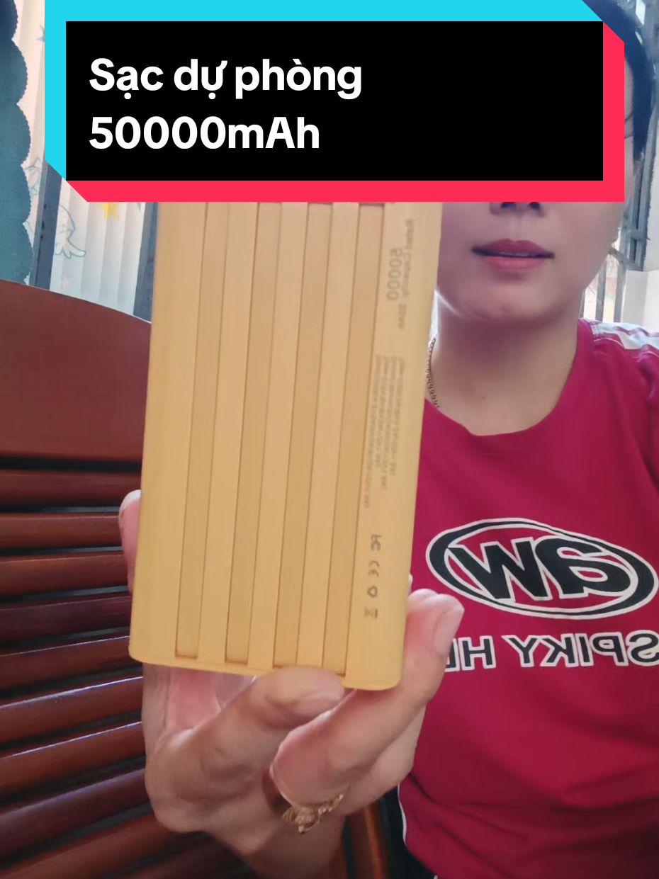 Sạc dự phòng 4 đầu cắm 50000mAh sạc nhanh xài được cho tất cả các dòng điện thoại #sacduphong50000mah #sacduphong #sacduphongdienthoai #xh #miushop585 