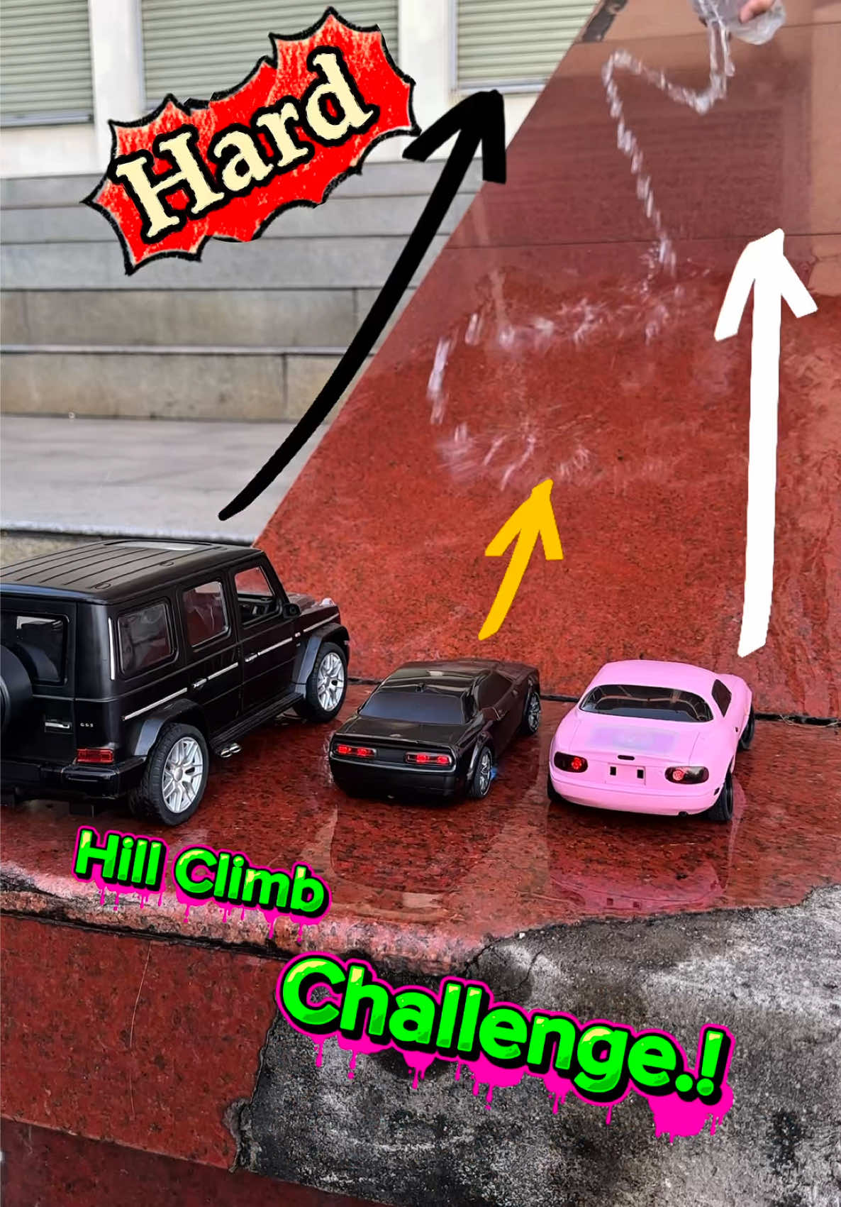 Impossible Hill Climb! #fyp 