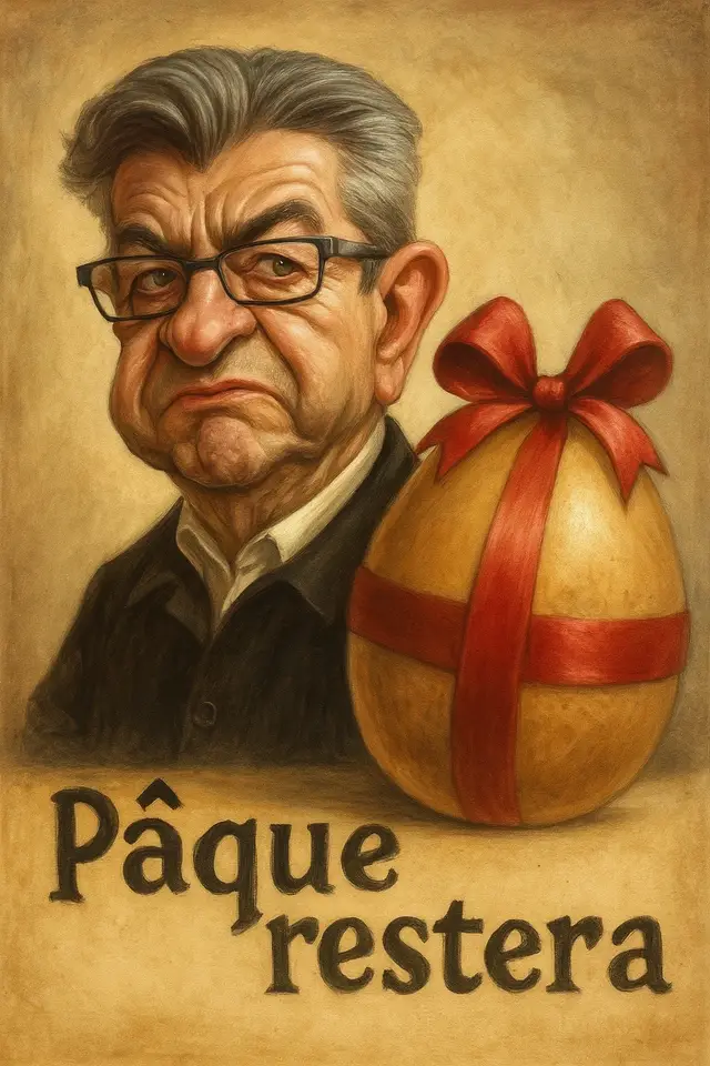 #çağtusonsuz joyeuses Pâques, Monsieur Mélenchon