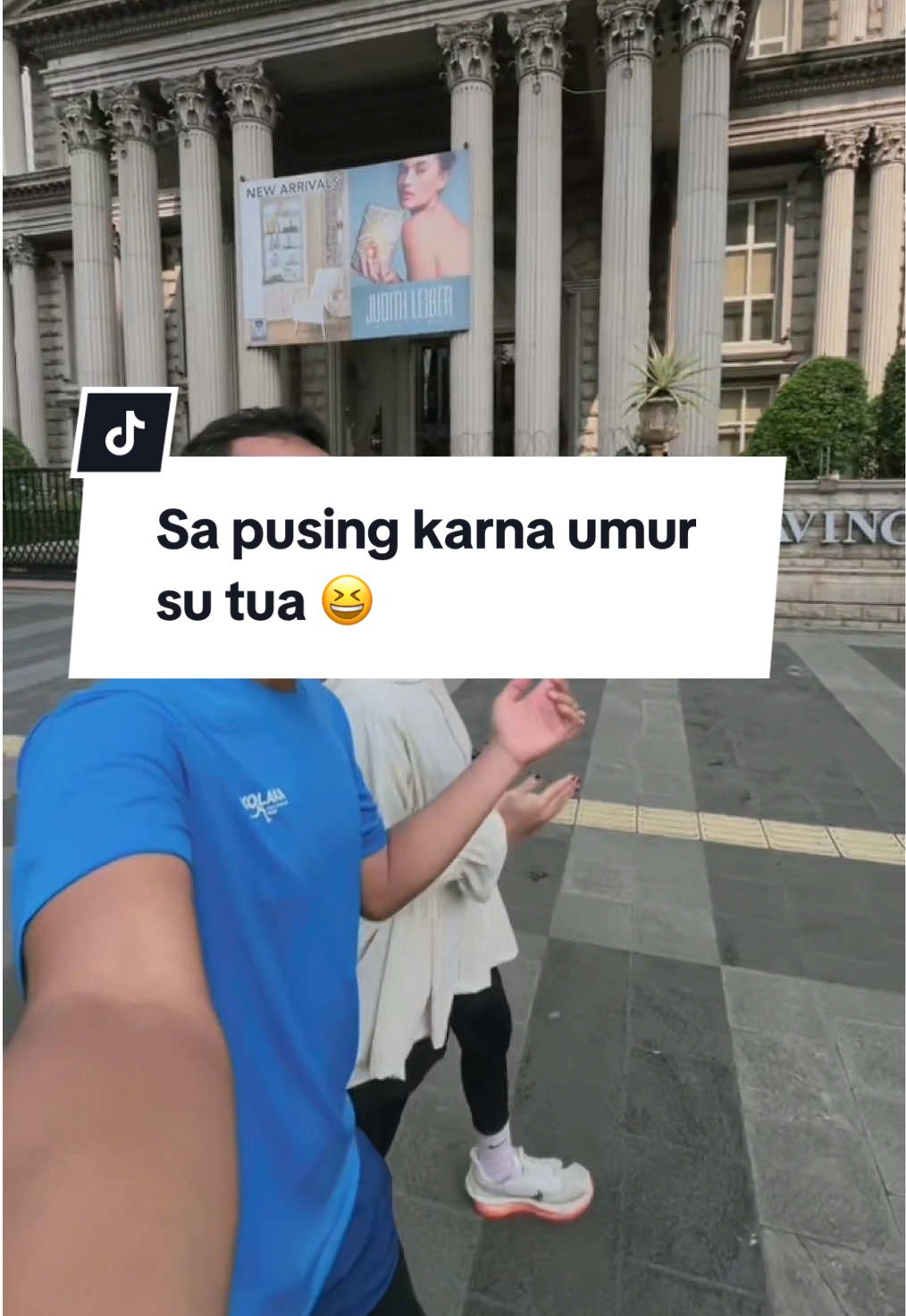 Honeymoon kmna kita 😅#ngapainrepot #trending #videoviral #Running #jakarta 