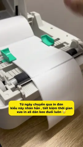 Giấy in nhiệt dán đơn hàng tiện lợi #giayinnhiet 
