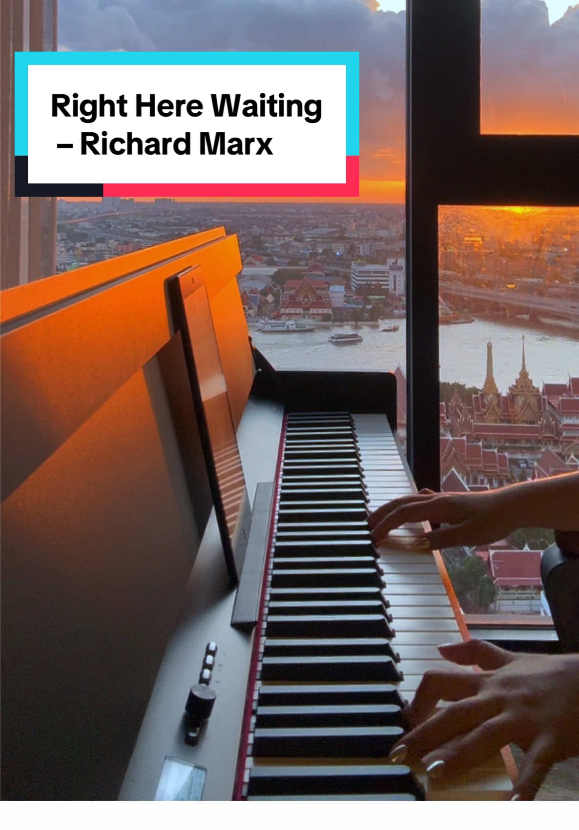 Right Here Waiting – Richard Marx เปียโน - NUX NCK-330 @Music Entrance   #nuxnck330 #pianocover #rightherewaiting #eubeibeverything🎹 