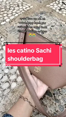 rekomendasi shoulderbag bag yg lagi promo dr les catino namanya Sachi shoulderbag #shoulderbag #lescatinobag #taswanita #lescatino 