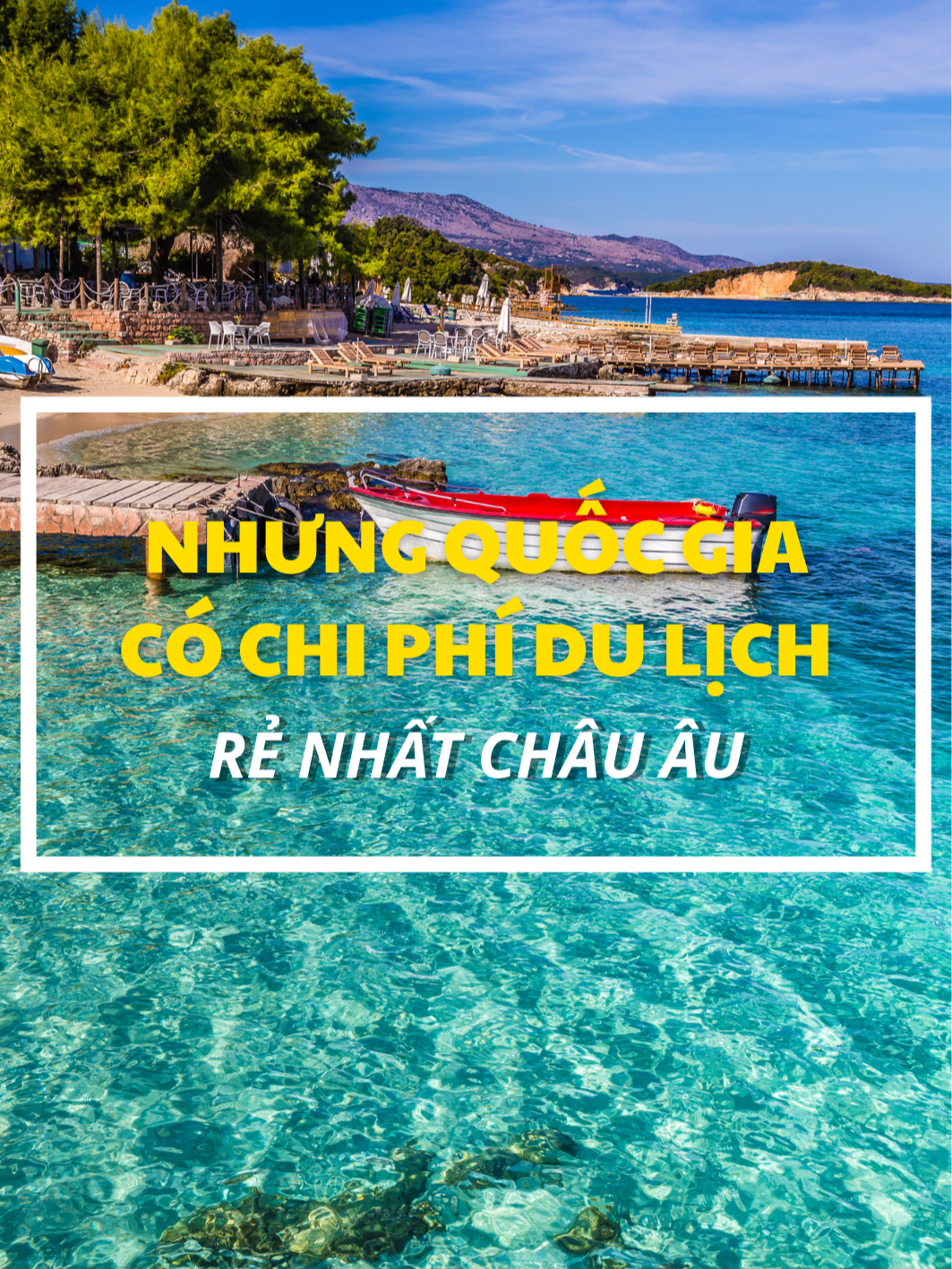 Những quốc gia châu Âu có chi phí rẻ nhất khi đi du lịch #fyp #khamphathegioi #viral #xuhuong