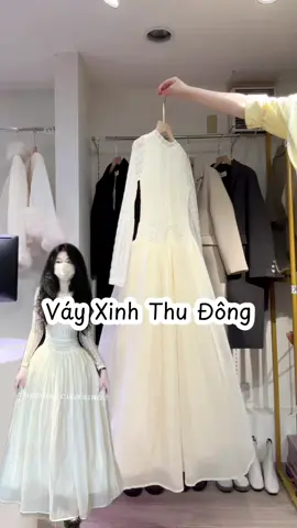 Váy xinh diện thu ngắm lá vàng 🍂🥰 MSP: VE554 #váy_xinh #vaysendoclothing #osaka  #quầnáoquảngchâu #quần_áo_nữ_sẵn_tại_nhật 