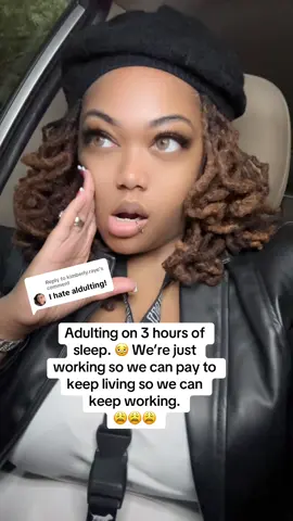 Replying to @kimberly.raye This can’t be life! 😩😩 #fyp #burnout #life #mondayblues #exhausted 