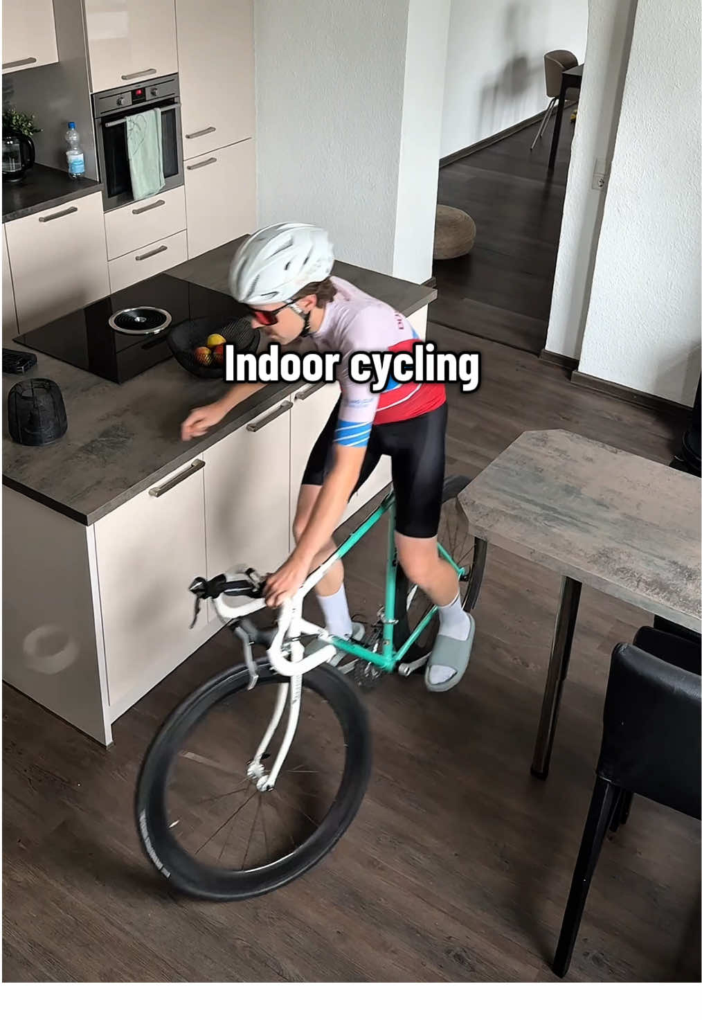 Send help #cycling #indoorworkout #cyclinglife #cyclist #funny 