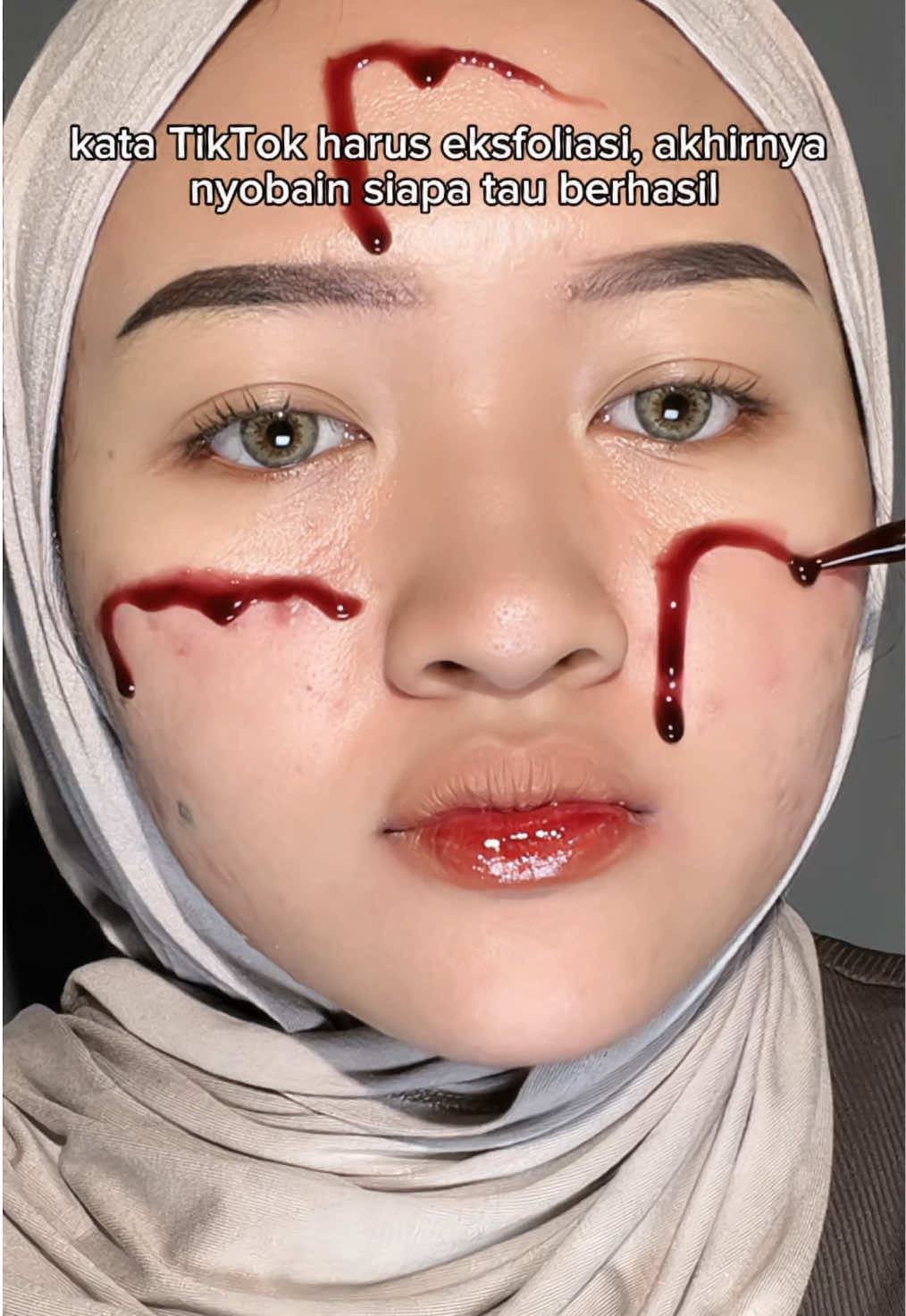Emang paling mantep peeling dirumah si😖‼️ #peeling #peelingserum #exfoliasi 