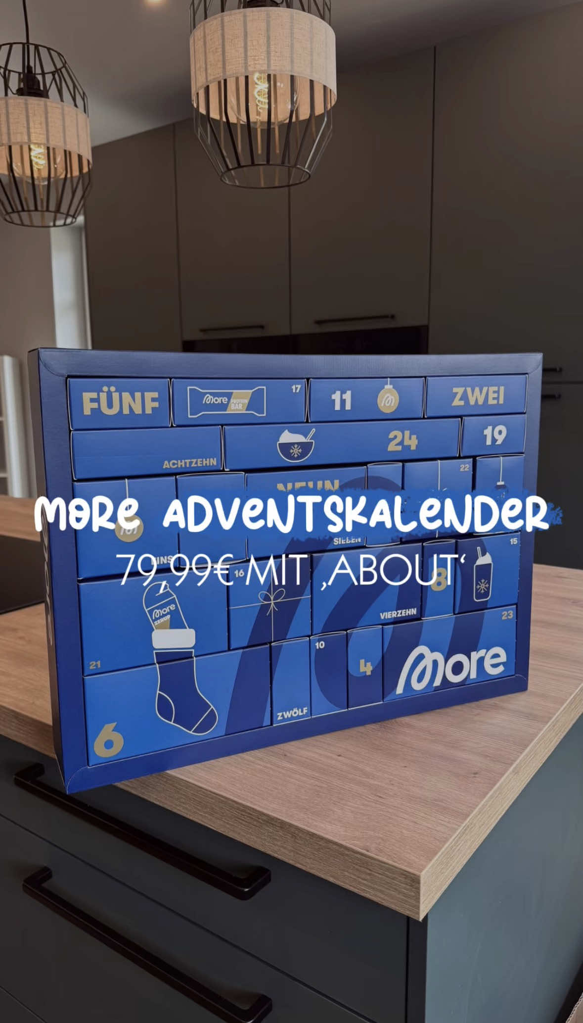 79,99€ MIT CODE ‚𝗔𝗕𝗢𝗨𝗧‘ 🄰🄽🅉🄴🄸🄶🄴 - Alle Infos hier ⬇️
‌ In diesen Jahr launcht der MORE ADVENTSKALENDER einfach an meinem Geburtstag! 🎈
‌ ⏰ Mittwoch, 8. Oktober um 17 Uhr
‌ 💰 Der Kalender wird mit Code ‚ABOUT‘ 79,99€ kosten | ohne Code: 124,99€
‌ 🎄 𝗜 𝗡 𝗛 𝗔 𝗟 𝗧: ▫️ 31 Produkte in den 24 Türchen ▫️davon 22 Produkte komplett ✨NEU✨ ▫️10 Produkte sind ✨exklusiv✨nur im Adventskalender & werden nicht in den Shop kommen ▫️4 Produkte sind Non-Food Artikel ▫️11 Produkte sind in Originalgröße ▫️18 Produkte enthalten kein GLUTEN ▫️12 Produkte sind VEGAN ▫️3 Produkte enthalten NÜSSE
‌ 📦 𝗩𝗘𝗥𝗦𝗔𝗡𝗗𝗜𝗡𝗙𝗢𝗦: ✔️ Pro Bestellung können nur 5 Kalender bestellt werden. ✔️ Der Kalender ist versandkostenfrei. ✔️ Der Kalender kann nicht mit anderen Produkten zusammen bestellt werden. ✔️ Versand erfolgt bereits ab dem 15. Oktober
‌ ⭐️𝗔𝗗𝗩𝗘𝗡𝗧𝗦𝗞𝗔𝗟𝗘𝗡𝗗𝗘𝗥 𝗚𝗘𝗪𝗜𝗡𝗡𝗘𝗡⭐️ 1. @MORE NUTRITION & mir folgen. 2. Dieses Reel liken. 3. Kommentieren, was ihr euch am meisten im Kalender wünscht & die Person verlinken, die den Kalender mit euch gewinnen soll! 🫶🏽 (Jaaa, ihr bekommt ihn dann beide!)
‌ ——— Musik: Jingle Bells(Hip Hop) Musiker: SoulProdMusic Url: https://pixabay.com/music/-jingle-bells-christmas-hip-hop-128137/ ———
‌ #adventskalender #moreadventskalender #adventszeit #moregewinnspiel #weihnachtszeit
‌ WEIHNACHTEN ADVENT ADVENTSKALENDER