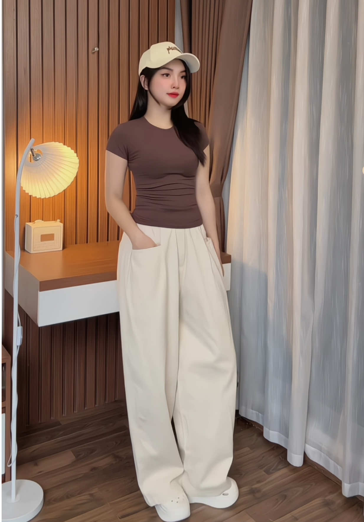 Quần này tôn dáng nha #quansuongongrong #quandai #quankaki #quanjean #quynhsena 