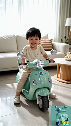Vespa mini anak yang lagi viral! 🛵✨ Aman, lucu, dan bantu anak latihan keseimbangan 😍 Yuk Bunda, klik keranjang kuning sekarang biar si kecil makin aktif 💛” 🔖 Hashtag / Tag: #MainanAnak #VespaAnak #MainanViral #BundaCerdas   #MainanLucu      