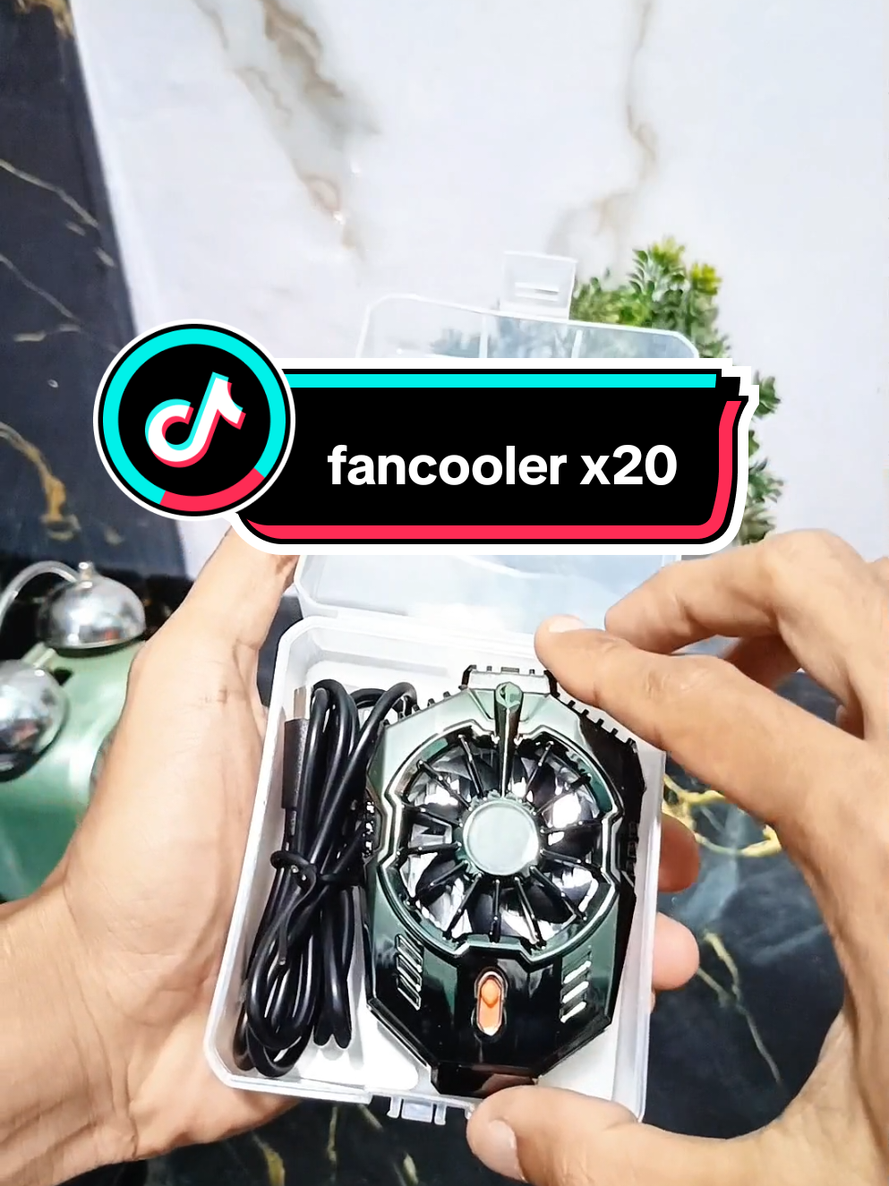 pendingin hp x20 ,, para gamer wajib punya fancooler ini#fancooler #pendinginhp #fancoolerx20 #paydaysale 