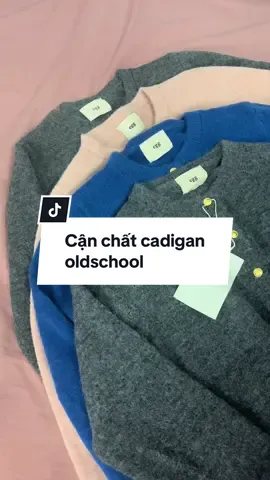 ❗️Cận chất mềm mịn cadigan oldschool cho ce tham khảo nhen🍂 #cadiganlen #oldschool #aolenquangchau #phoidoxinh #myoutfit 