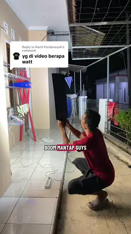 Replying to @Roofi Ferdiansyah Lampu jalan Led yang di video 400w ya guys #lampujalanled #lampupju100watt #lampupju #lampupeneranganjalan 
