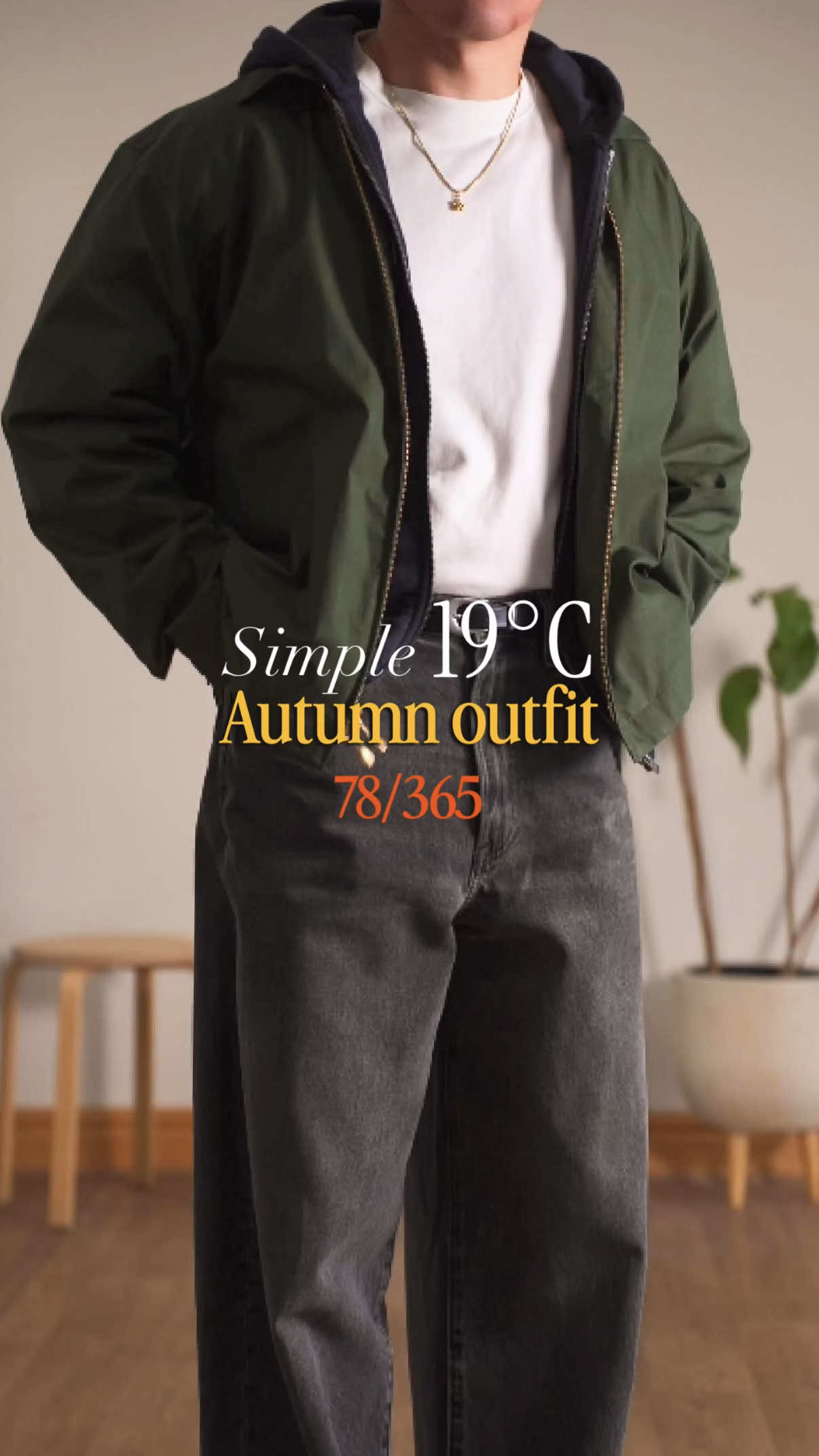 78/365 Casual autumn outfit layering without looking bulky