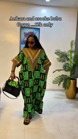 🏷️price- 12k only ...very beautiful Ankara prints with asooke ....to order, send a dm or WhatsApp +234 707 105 3736.... #ankarastylesforwomen #ankarastyles #asookebubugown #ankaradress #fashioninspo 
