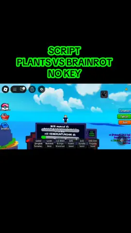 SCRIPT PLANTS VS BRAINROT NO KEY  #plantsvsbrainrot #script #roblox #delta #fyp 