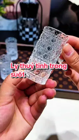 Ly thuỷ tinh vân nổi dung tích 20ml cao cấp, sang trọng #lythuytinh #lythuytinhcaocap #lythuytinhtrongsuot #lythuytinhdep #lythuytinhdecor 