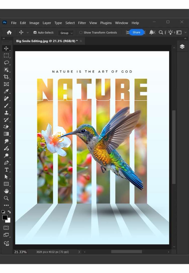 Create Clipping Mask Tool And Text Overlay in Photoshop! | Photoshop Tutorial #BigSmileEditing #ClippingMask #ClippingMaskTool #ClippingMaskTutorial