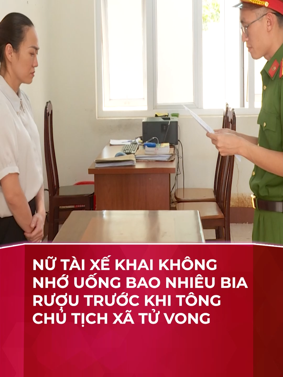 Nữ tài xế khai không nhớ uống bao nhiêu bia rượu trước khi tông chủ tịch xã tử vong #tiktoknews #tiktoktuoitre