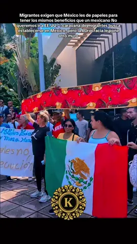 Venezolanos exigen quedarse en México caravana #caravana #migrantes #news #estadosunidos🇺🇸 #latinosenusa 