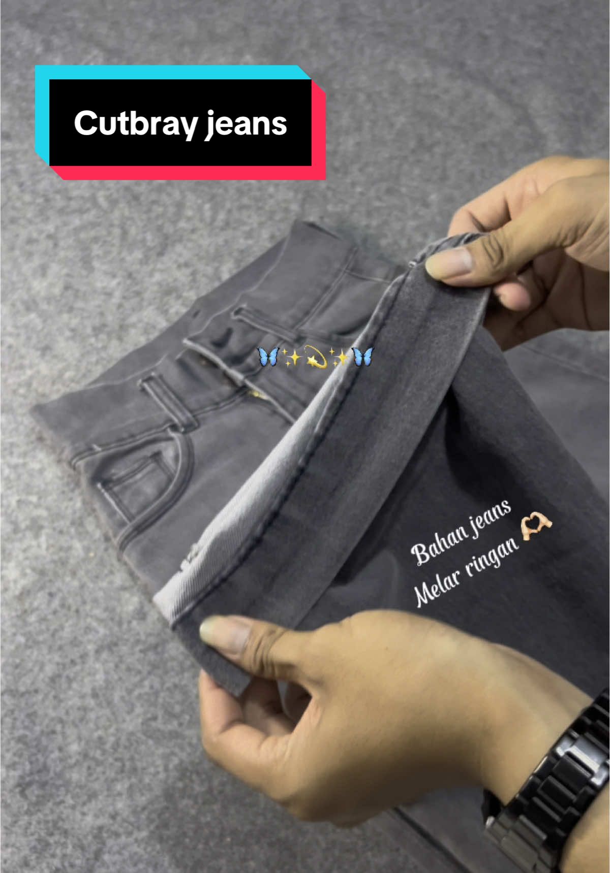 70 ribuan aja jeans cutbray besseler yang warna abu abu cakep banget 😍 #cutbray #jeans #celanacutbray #celanajeans #celanamurah #cutbrayjeans #cutbraywanita #jeanswanita #jeansoutfit #jeanscargo #OOTD #rekomendasi #fyp #xybca #outfitideas 