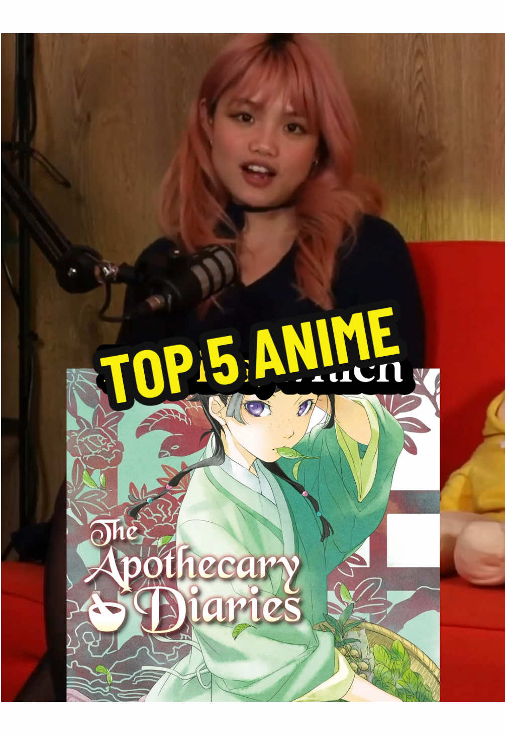 @miawells_x top 5 anime. W or L list 🥴 5. Bochi The Rock 4. The Apothecary Diaries 3. Ouran High School Host Club 2. Frieren 1. Your Lie in April #asian #japan #japanese #anime #cartoon   