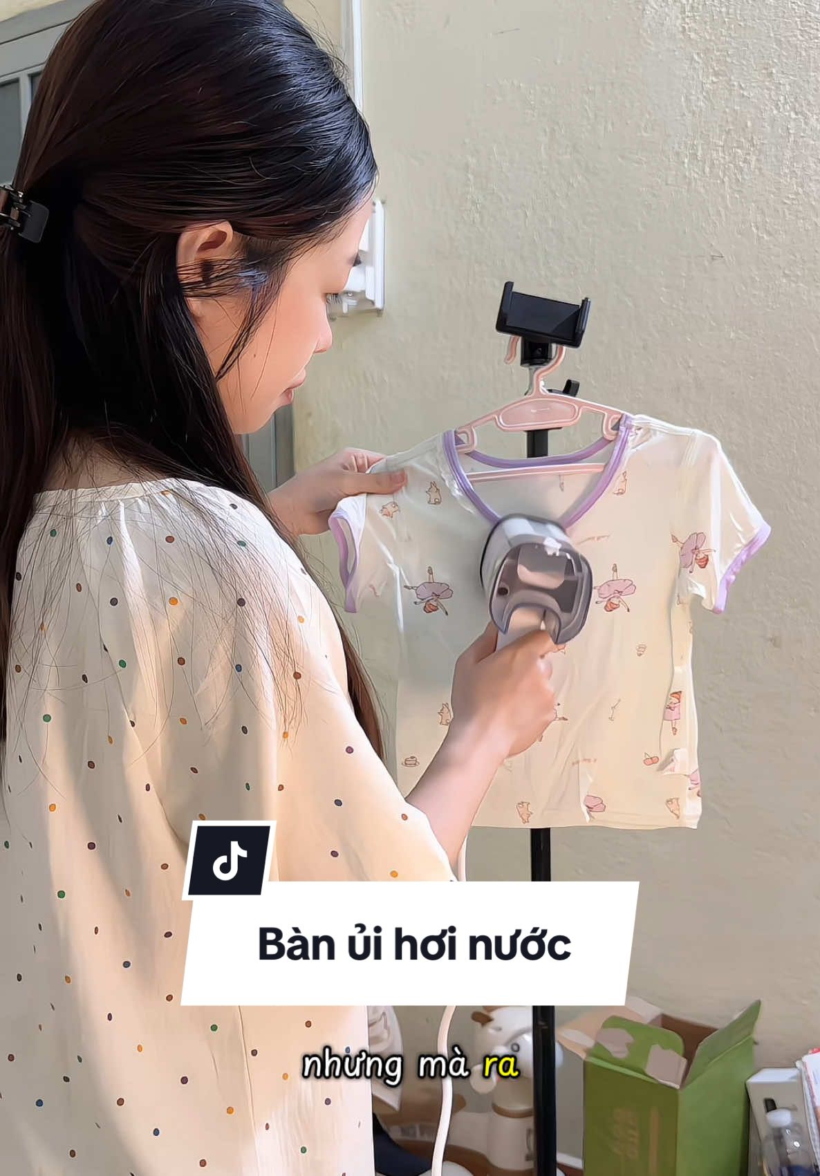 Bàn ủi hơi nước nhỏ gọn, sang xịn mịn👏👏💯💯#xh #xhtiktok #banuihoinuoc #banuicamtay #banlahoinuoc 