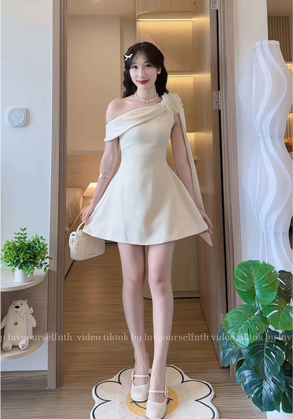 Váy đi tiệc, ăn cưới xinh mà sang nha 🍃🫧💕 #luvyourselfnth 